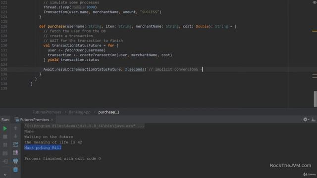 Futures, Part 3 #10.2 Functional concurrent programming смотреть онлайн