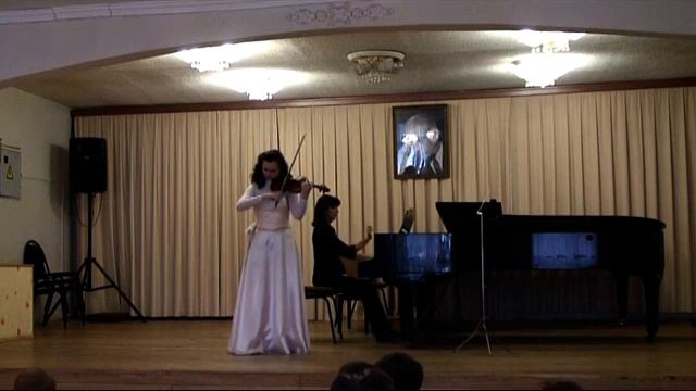 Anastasia Vedyakova (violin) and Lyudmila Daraselia - Seint-Sains Introduction and rondo-capriccios смотреть онлайн