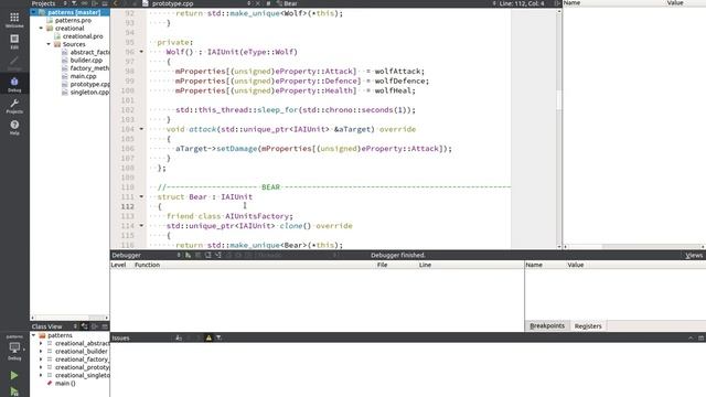 Порождающий паттерн. Прототип (prototype) смотреть онлайн