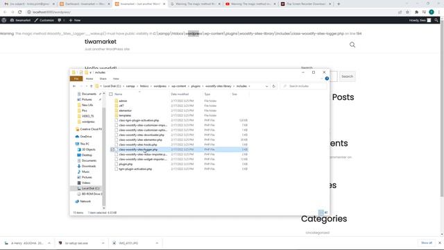 How to clear Warning: The magic method must have public visibility WordPress in 2 min. смотреть онлайн