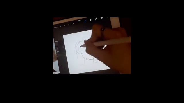 Как рисовать портрет. Рисую на iPad. Туториал смотреть онлайн