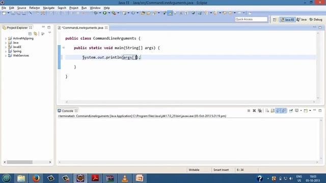 7. How to use Command Line arguments in Java ?. смотреть онлайн