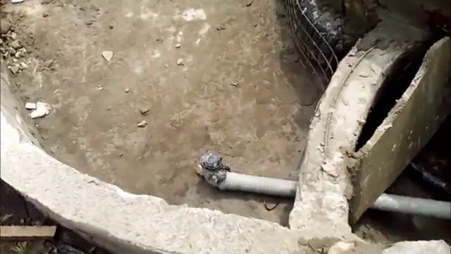 Делаем маленький водопадик на своей даче. смотреть онлайн