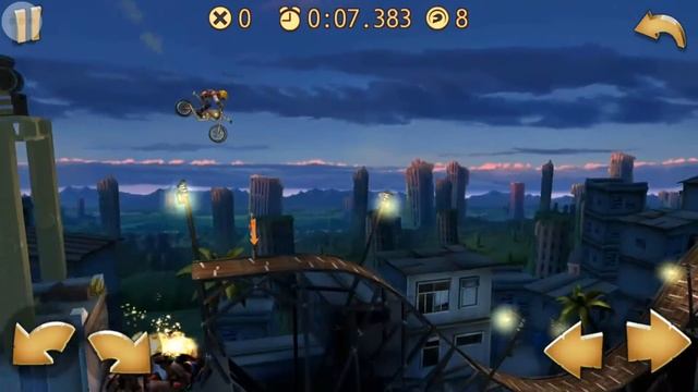 Игровое видео про мотоцикл сложные миссии веселое приключение Trials Frontier # 1 смотреть онлайн