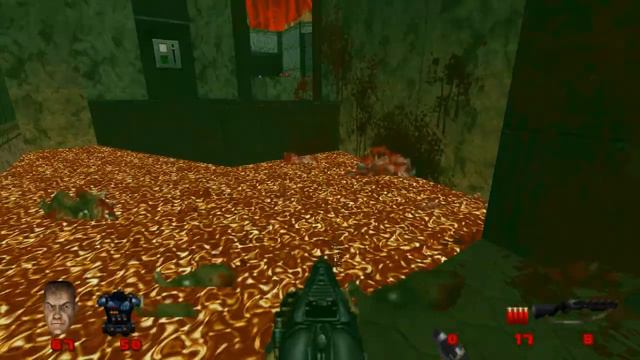 Doom 2: Hell on Earth - MAP22: The Catacombs [Brutal Doom v20b: Black Edition] смотреть онлайн