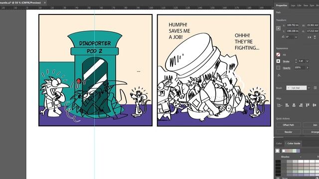 Comic Strip Creation Start To Finish смотреть онлайн