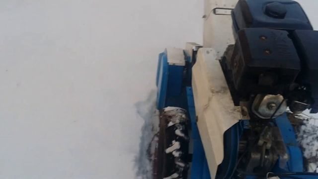 Мотоблок оборка снега смотреть онлайн
