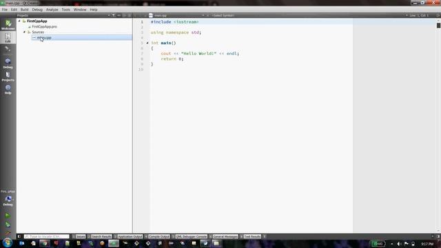 How to create a C++ app in Qt Creator | Create C++ App in qt | C++ App in Qt смотреть онлайн