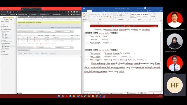 Responsi Modul 1 Kelompok 25 - MySQL смотреть онлайн