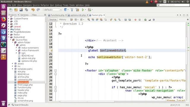 Redux Option Framework in Wordpress for beginners in Hindi (#3) Redux settings to front end pages смотреть онлайн