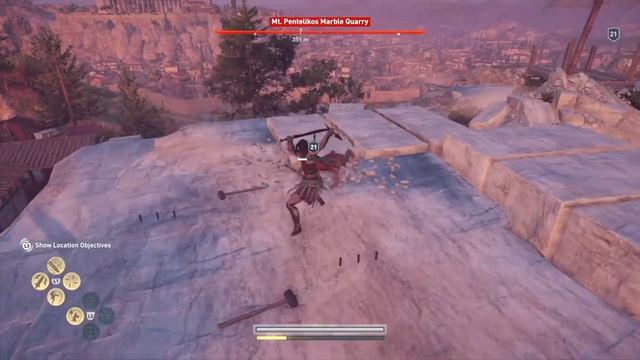 Mt. PENTELIKOS MARBLE QUARRY ASSASIN'S CREED _ ODYSSEY - KASSANDRA GAMEPLAY PART 86 смотреть онлайн
