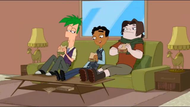 Взрослый Ферб и Финес