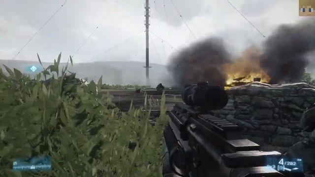 Battlefield 3 - # 12 - Операция: Молот и наковальня (A Rock And A Hard Place) смотреть онлайн