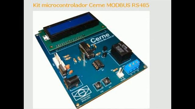 Placa Didática Cerne MODBUS смотреть онлайн