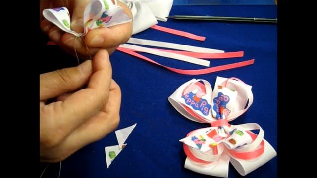 Американский бантик МК , American bow & kanzashi смотреть онлайн