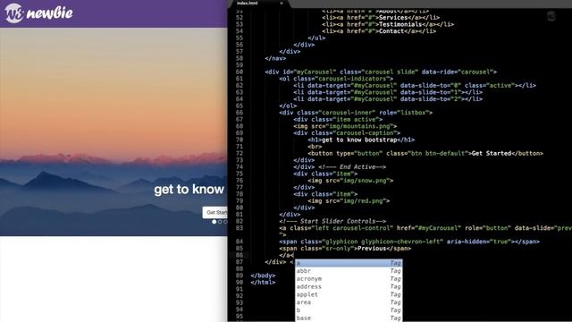 Create A Responsive Bootstrap Website From Scratch смотреть онлайн