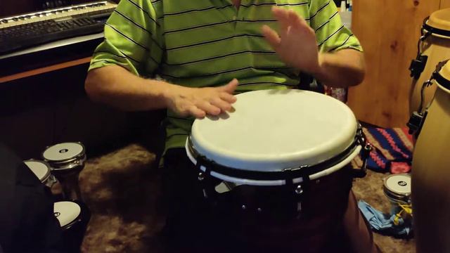 Rhythm Tech Palma Series Djembe With Snares 12" Head смотреть онлайн