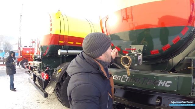 Константин-ПРО полуприцеп цистерну для техводы рамной конструкции. смотреть онлайн
