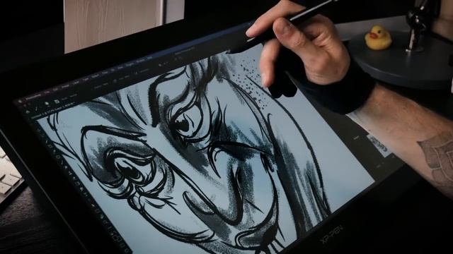 Обзор и тест интерактивного дисплея XP PEN Artist 22 (2 го поколения) смотреть онлайн