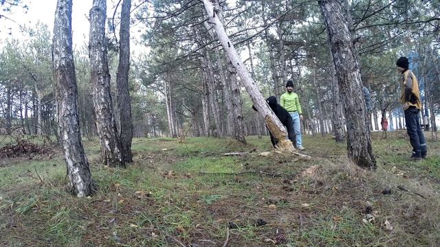 Зимой в лесу - в землянке сделали баню. (но что-то пошло не так) не бушкрафт смотреть онлайн