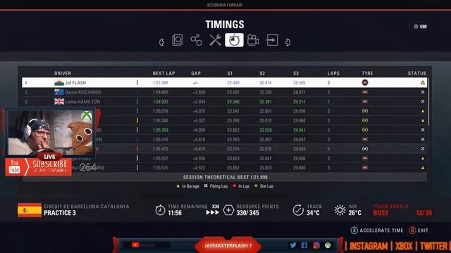 F1 2018 [LiveStream] Career Mode Day 5 Scuderia Ferrari Spanish Grand Prix смотреть онлайн