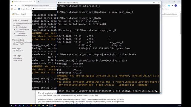 Web App Automation Testing | (VENV) Virtual Environment in Python | Beginners смотреть онлайн