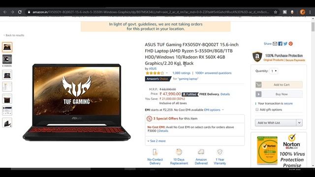Top 5 Gaming Laptops under 50,000 | Best Gaming Laptops 2020 [Hindi] смотреть онлайн