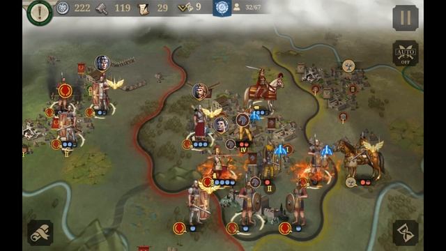 Battle of Vosges. Цезарь (The Gallic Wars) - #2. Great Conqueror: Rome. смотреть онлайн