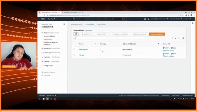 CRIANDO PIPELINES COM CODEPIPELINE смотреть онлайн