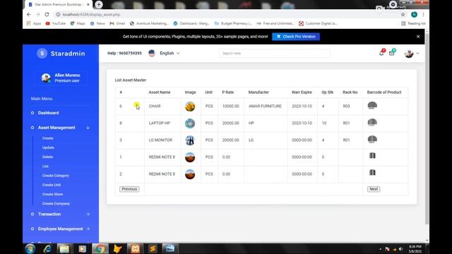Asset Management System| My sql |Php смотреть онлайн