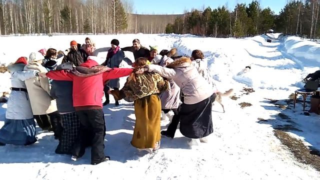 Славянская масленица в Родовом поселении Кедры Синегорья смотреть онлайн