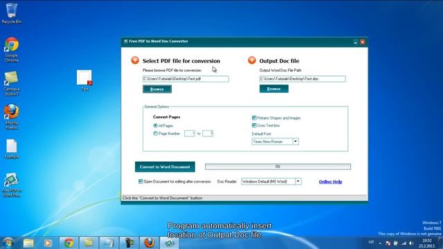 How To Convert From PDF to DOC смотреть онлайн