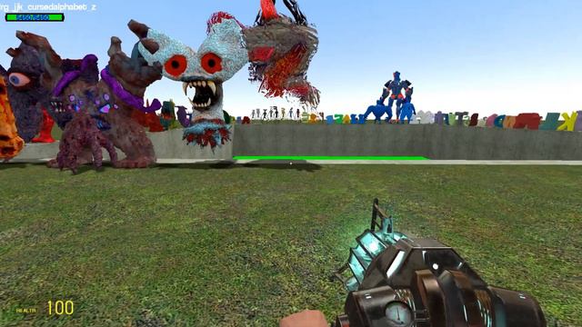 DESTROY ALL 3D ALPHABET LORE FAMILY in TOXIC HOLE - Garry's Mod ! смотреть онлайн