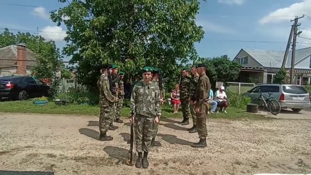 28.05.2023. День пограничника Майкопская застава Плац парад. смотреть онлайн