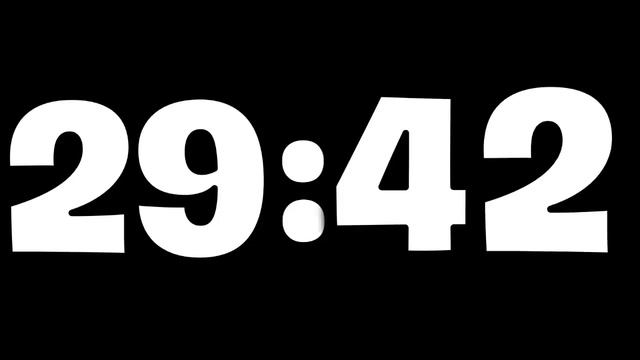 60 Minutos - ⌚ Reloj Temporizador OnLine Con Alarma ⏰