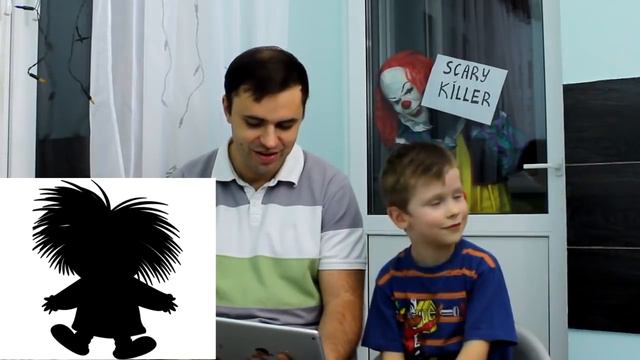 Челлендж УГАДАЙ ГЕРОЯ МУЛЬТФИЛЬМА ПО СИЛУЭТУ! СТРАШНЫЙ КЛОУН ЖИВЕТ В ПОТАЙНОЙ КОМНАТЕ! Sca смотреть онлайн