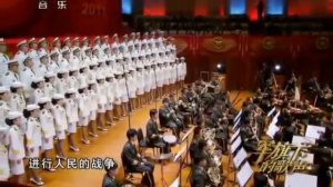 Китайский военный хор вставай страна огромная