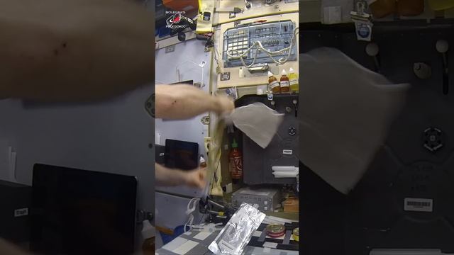 Готовим #суп на #мкс #космическаяеда #космос