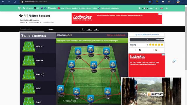 FIFA 20 Draft Simulator FUTBIN Google Chrome 2020 06 19 11 02 24 смотреть онлайн