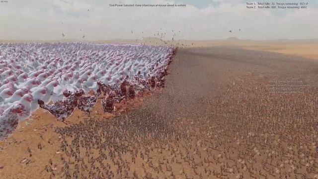 Римляне против 10 000 ОГРОМНЫХ куриц! Есть ли шансы у римских воинов??? смотреть онлайн