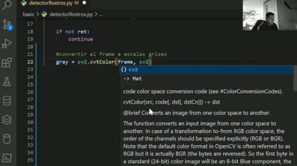RECONOCIMIENTO FACIAL CON PYTHON!!!! TUTORIAL CON CV2 LIBERIA