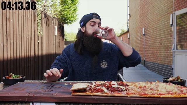 THE LION'S YARD PIZZA CHALLENGE | The Chronicles of Beard Ep.197 смотреть онлайн