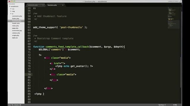 Wordpress Development Tutorials - pt 12: comment section смотреть онлайн
