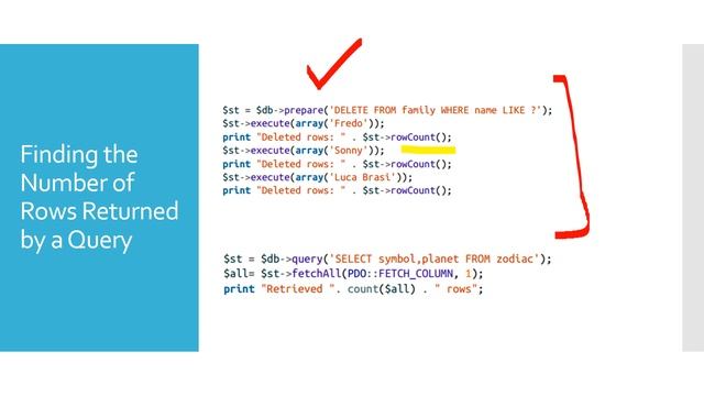 Lecture 23 (PHP DatabaseB) смотреть онлайн