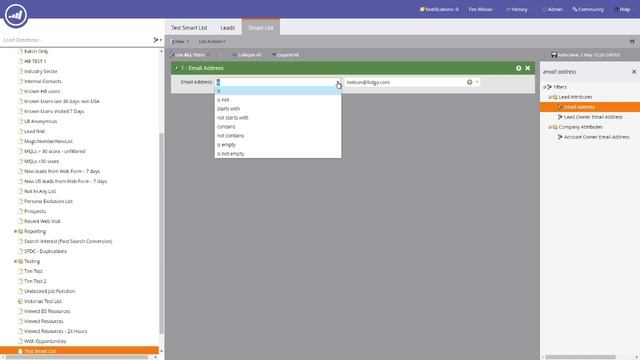 Marketo - Creating a Smart List смотреть онлайн