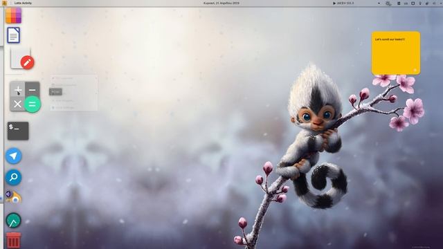 Latte Dock git version - Scrolling our Tasks смотреть онлайн