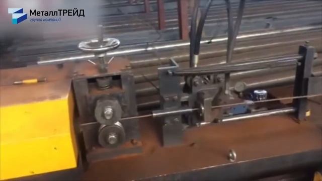 Резка арматуры на прутки от ГК «МеталлТРЕЙД» смотреть онлайн