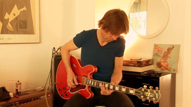 2021 Gibson Nashville Custom Shop Murphy Lab 1959 ES-355 Reissue, light aged, watermelon red, Part2 смотреть онлайн