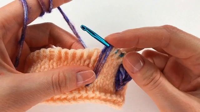 WONDERFUL ?? Super Easy Tunisian Crochet for Beginners смотреть онлайн