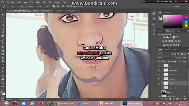 Photoshop Tutorial Cartoon Effect смотреть онлайн